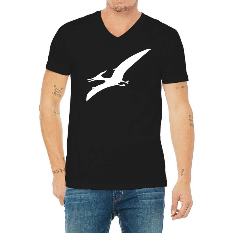 Pterosaur Dinosaur T Shirt V-neck Tee | Artistshot