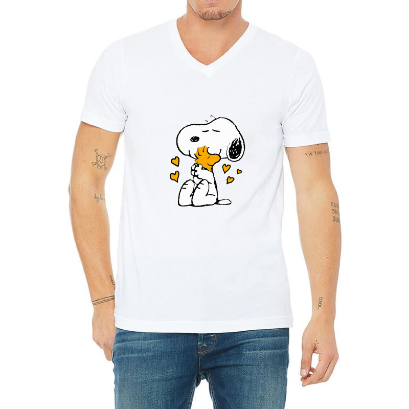 Cute Peanuts V-neck Tee | Artistshot