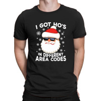 Christmas Santa Hos In Differen T-shirt | Artistshot