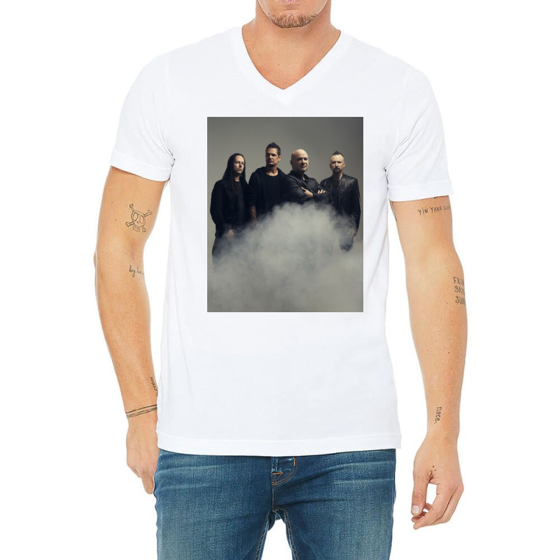 Disturbed Evolution V-neck Tee | Artistshot