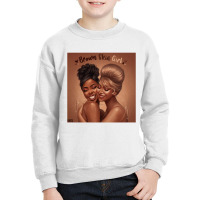 Brown Skin Girl Bey Youth Sweatshirt | Artistshot