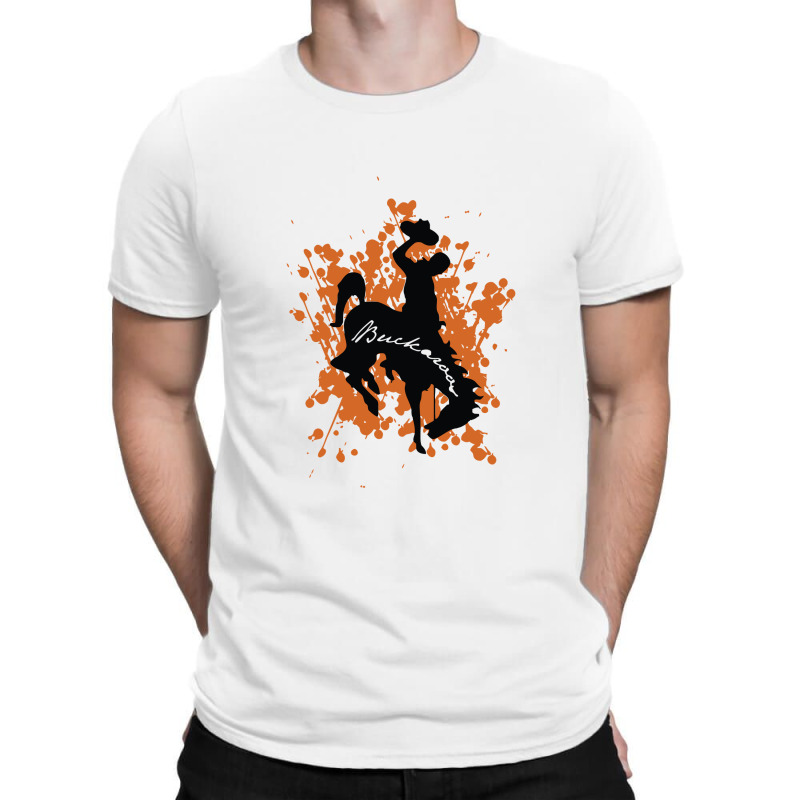 Buckaroo Splatter Shirt Monticello Buckaroos T-Shirt by nbobatiga | Artistshot