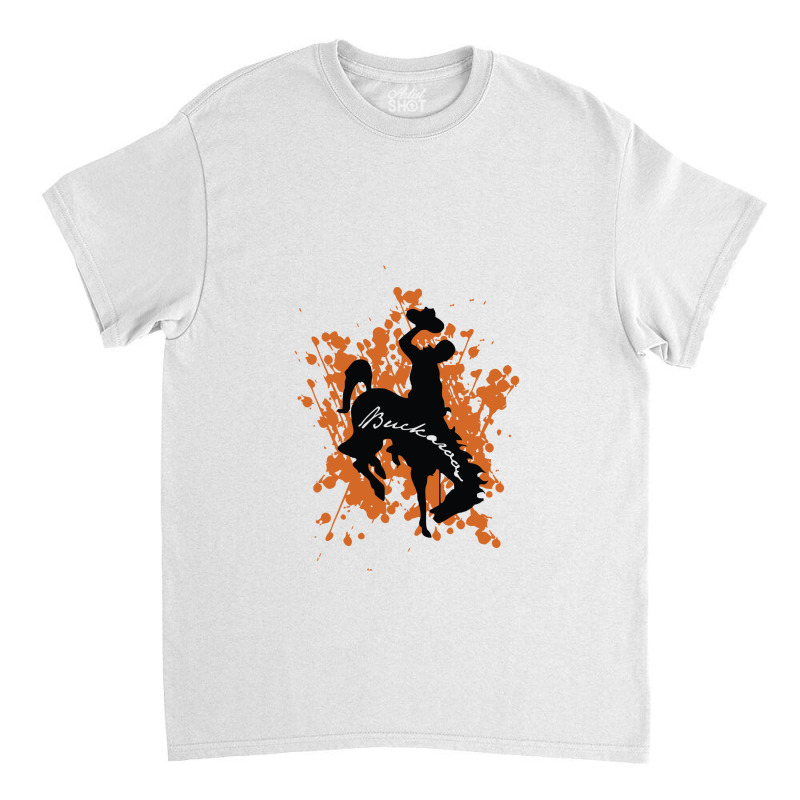 Buckaroo Splatter Shirt Monticello Buckaroos Classic T-shirt by nbobatiga | Artistshot