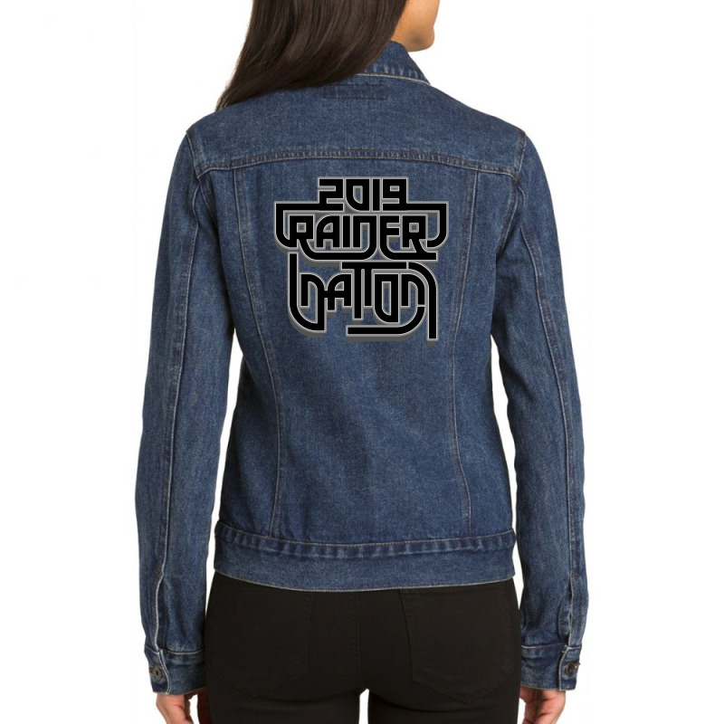 2019 Raider Nation Ladies Denim Jacket by tiococacola | Artistshot