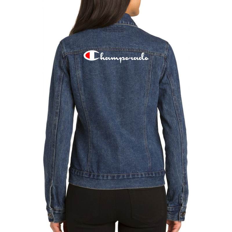 Champorado Philippines Funny Filipino Pullover Hoodie Ladies Denim Jacket by RolaLuken | Artistshot