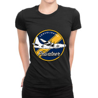 Wwii Consolidated Pb4y2 Privateer Veteran Veterans Day Xmas Ladies Fitted T-shirt | Artistshot