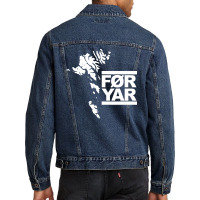 Faroe Islands Men Denim Jacket | Artistshot