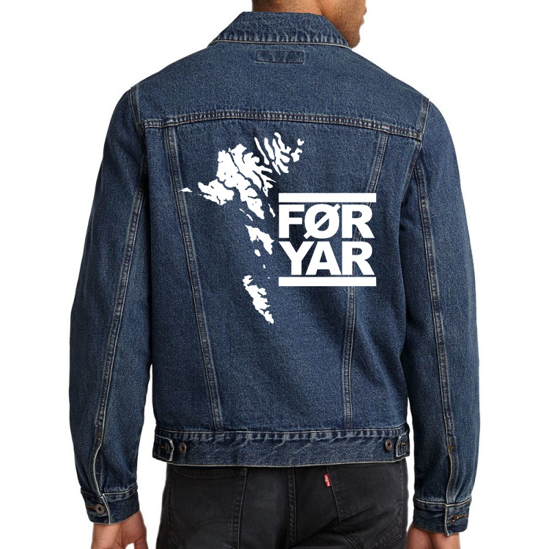 Faroe Islands Men Denim Jacket by veelra50534 | Artistshot