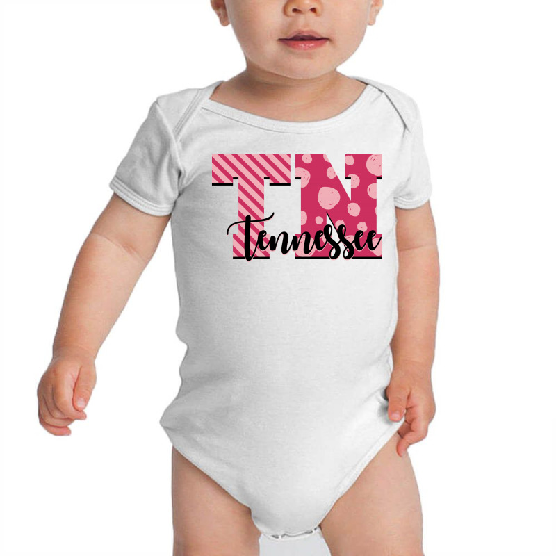 Tennessee Pink Baby Bodysuit by autlu2024 | Artistshot