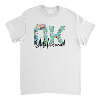 Oklahoma Floral For Light Classic T-shirt | Artistshot