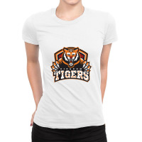 Kingdom Tigers   Walking Dead Design Ladies Fitted T-shirt | Artistshot