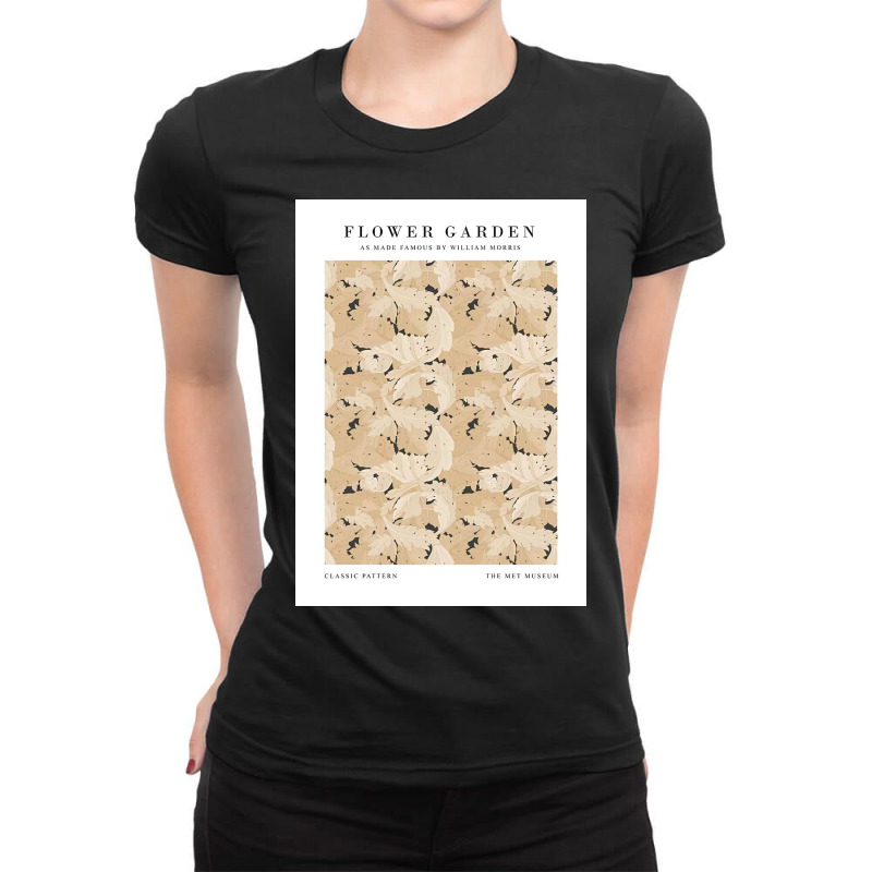 William   Flower Garden Ladies Fitted T-Shirt by brianpresley51 | Artistshot