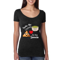 You Re Are The Chutney To My Samosa Valentines Day Indian Women's Triblend Scoop T-shirt | Artistshot