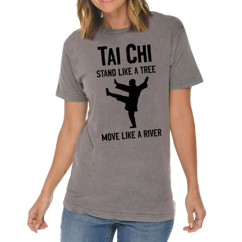 Tai Chi  Stand Like A Tree Vintage T-shirt | Artistshot