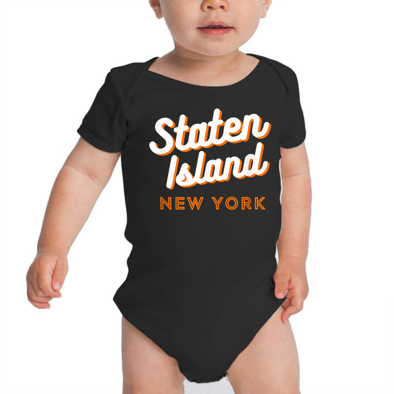 Staten Island Ny, Retro Si Ny T Shirt Baby Bodysuit by ToanJeiza | Artistshot