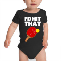 Cool Table Tennis Design For Men Women Game Ping Pong Lovers T Shirt Baby Bodysuit | Artistshot