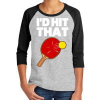 Cool Table Tennis Design For Men Women Game Ping Pong Lovers T Shirt Youth 3/4 Sleeve | Artistshot