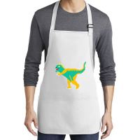 Dinosaur Graphic Medium-length Apron | Artistshot