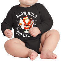 Blow Mold Collector Light It Up Christmas Halloween T Shirt Long Sleeve Baby Bodysuit | Artistshot