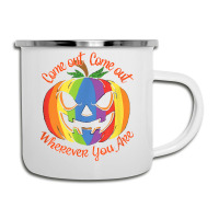 Come Out Wherever You Are   Gay Pride Shirt   Gay Halloween Camper Cup | Artistshot