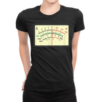 Swr Meter Amateur Ham Radio Novelty Distressed T Shirt Ladies Fitted T-shirt | Artistshot