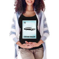 Station Wagon Mexican Cards T Shirt Maternity Scoop Neck T-shirt | Artistshot