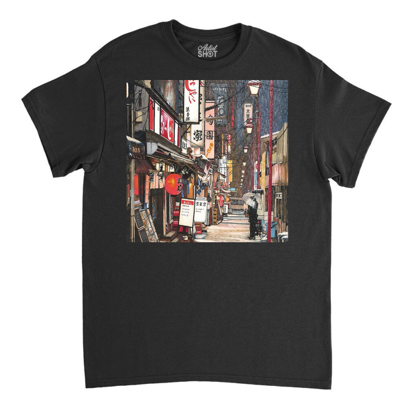 Osaka Restaurant Classic T-shirt by lorismerch | Artistshot