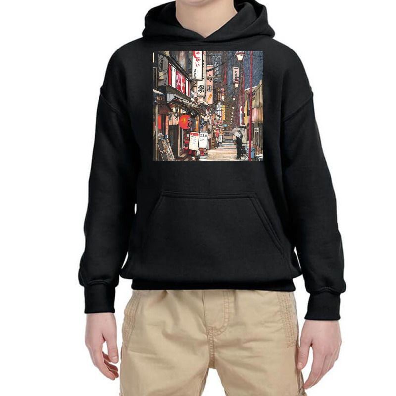 Osaka Restaurant Youth Hoodie by lorismerch | Artistshot