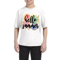 Hello Summer Youth Tee | Artistshot