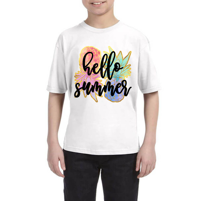 Hello Summer Youth Tee by autlu2024 | Artistshot