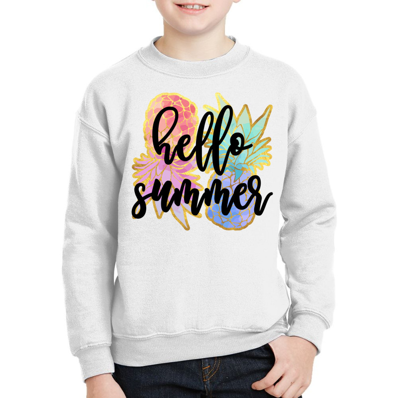 Hello Summer Youth Sweatshirt by autlu2024 | Artistshot