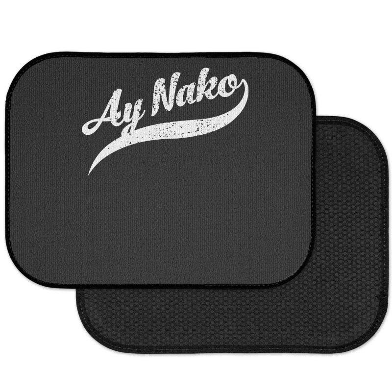 Humorous Ay Nako Annoyed Filipino Expression Pullover Hoodie Rear Car Mat | Artistshot