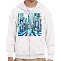 Osaka Restaurant Youth Zipper Hoodie | Artistshot