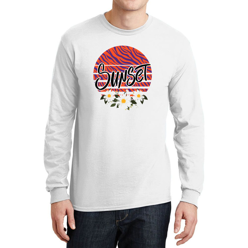 Sunset Long Sleeve Shirts by autlu2024 | Artistshot