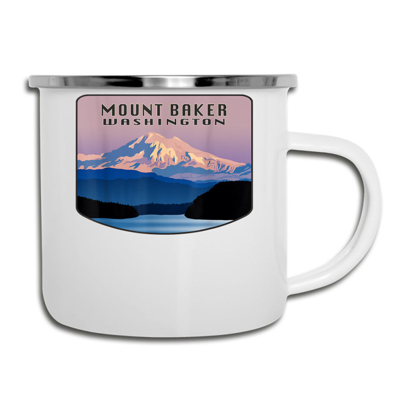 Mount Baker Whatcom County Bellingham Washington Mountain T Shirt Camper Cup | Artistshot