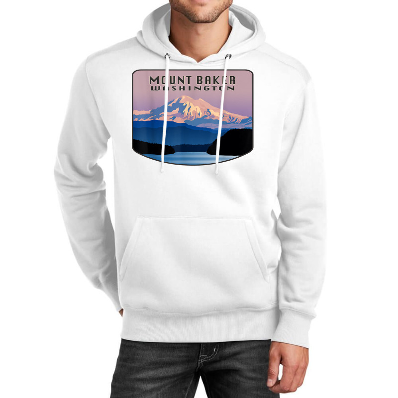 Mount Baker Whatcom County Bellingham Washington Mountain T Shirt Unisex Hoodie | Artistshot