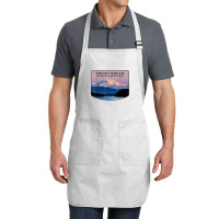 Mount Baker Whatcom County Bellingham Washington Mountain T Shirt Full-length Apron | Artistshot