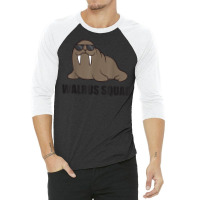 Team Walrus Funny Walrus Squad T Shirt 3/4 Sleeve Shirt | Artistshot