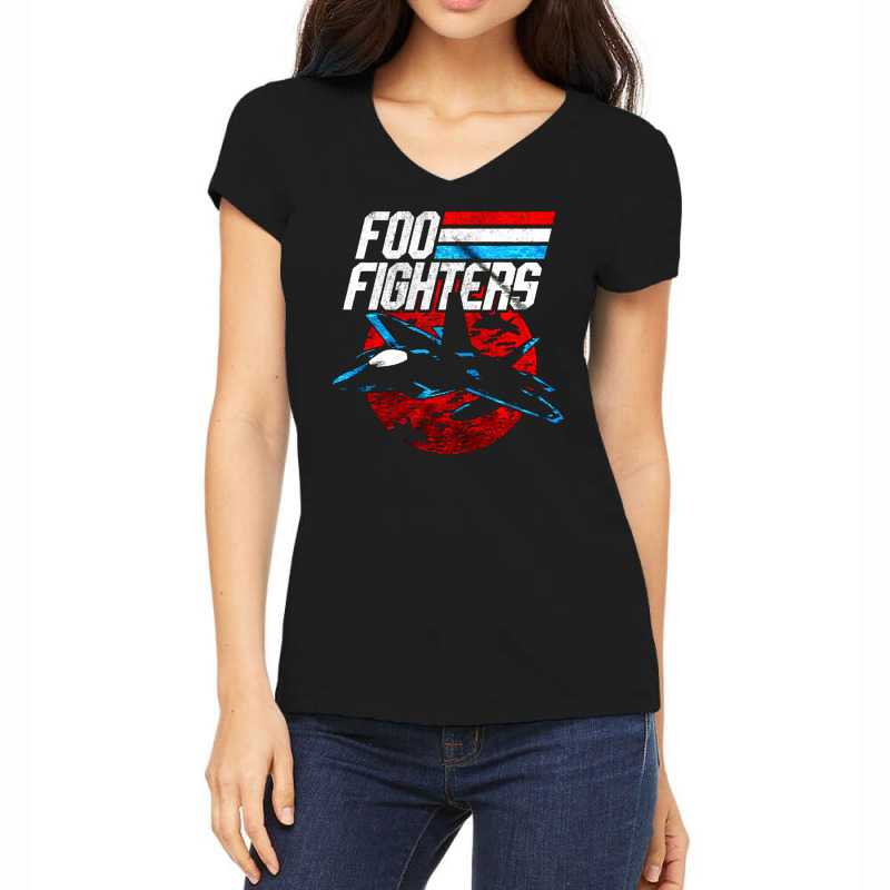 Jet Attack Women's V-neck T-shirt | Artistshot