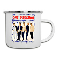 Spray Paint Blue 1 Direction Camper Cup | Artistshot