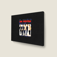 Spray Paint Blue 1 Direction Landscape Canvas Print | Artistshot