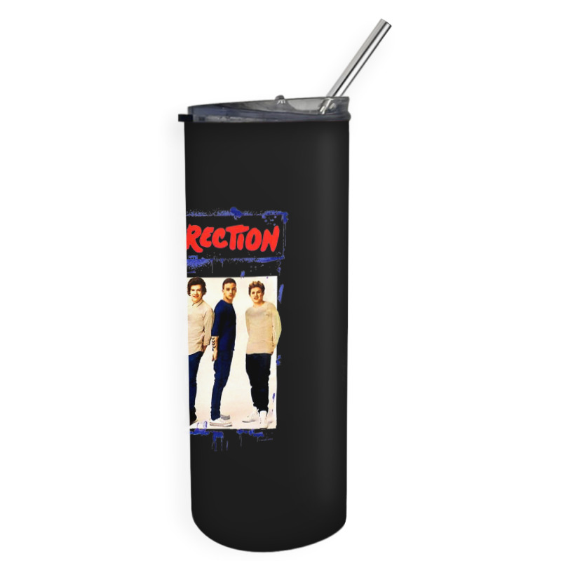 Spray Paint Blue 1 Direction Skinny Tumbler | Artistshot