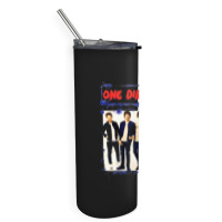 Spray Paint Blue 1 Direction Skinny Tumbler | Artistshot