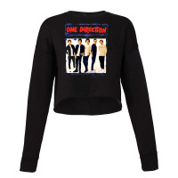 Spray Paint Blue 1 Direction Cropped Sweater | Artistshot