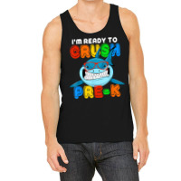 I'm Ready To Crush Pre K Funny Shark Sunglasses Boys Girls T Shirt Tank Top | Artistshot