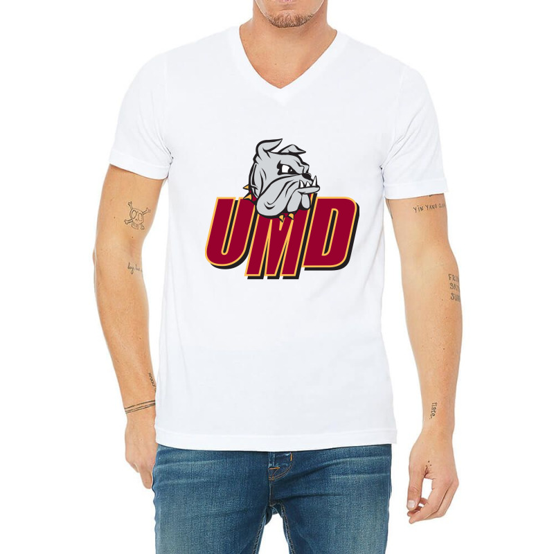 University Of Minnesota Duluth V-neck Tee | Artistshot