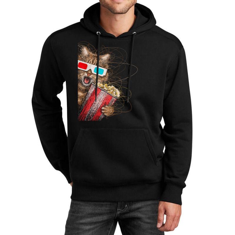 Cinema Cat Unisex Hoodie | Artistshot