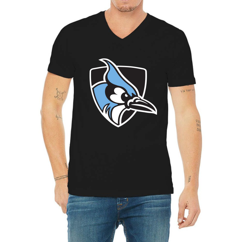 Johns Hopkins University Johns Hopkins V-neck Tee | Artistshot