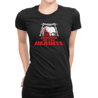 Dawn Of The Deadite Ladies Fitted T-shirt | Artistshot