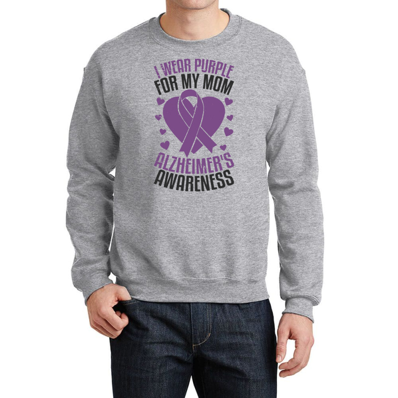 Alzheimers Awareness T  Shirt199 Crewneck Sweatshirt | Artistshot